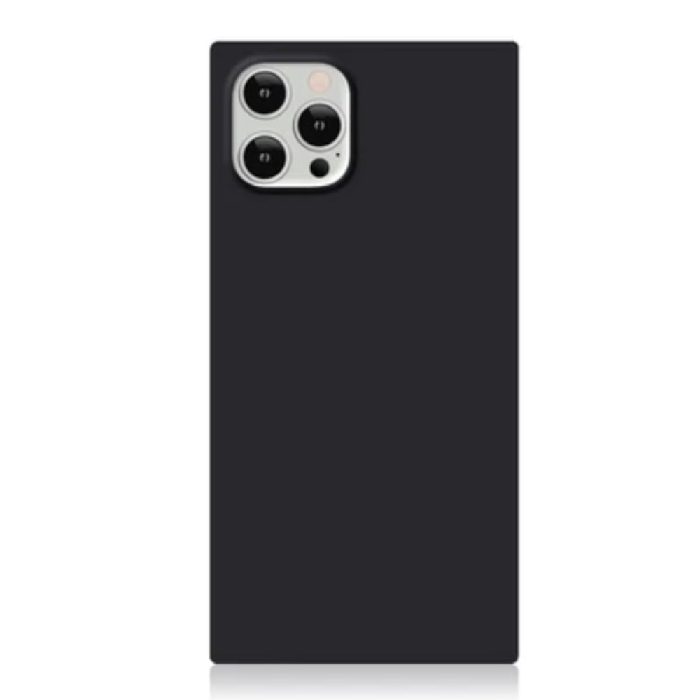 iPhone 12pro Mac case matte black square NWT